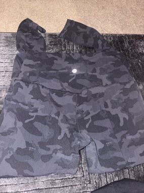 lululemon athletica Women's Black Camo Leggings